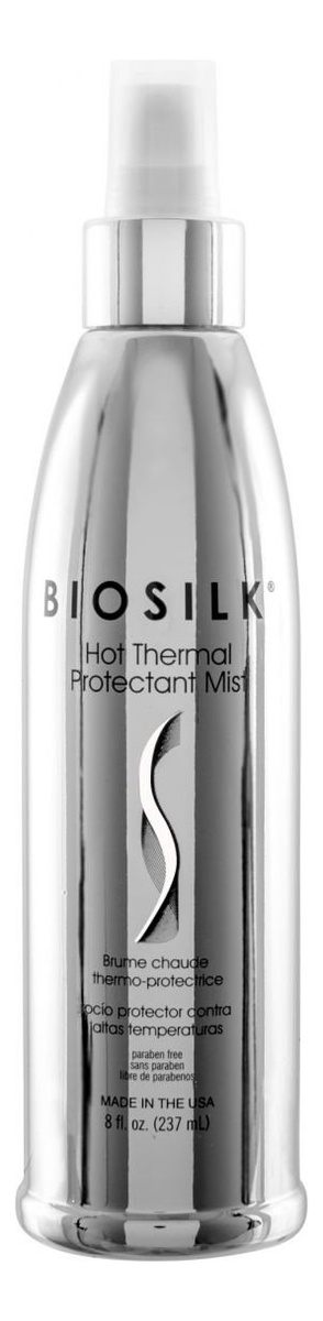 

Термозащитный спрей-мист для волос Biosilk Hot Thermal Protectant Mist 237мл