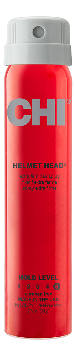 Лак для волос Голова в каске Helmet Head Extra Firm Hair Spray: Лак 74г лак chi helmet head extra firm hair spray 74 г