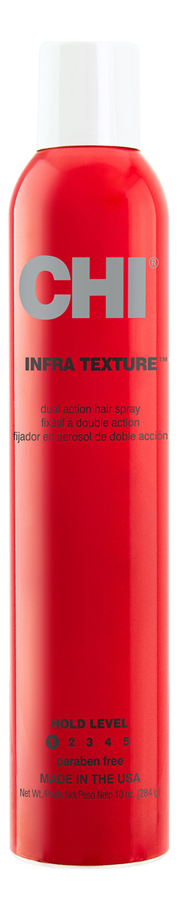 

Лак для волос двойного действия Infra Texture Dual Action Hair Spray: Лак 284г, Лак для волос двойного действия Infra Texture Dual Action Hair Spray