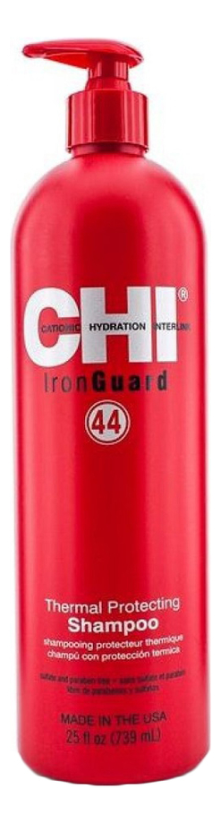 

Шампунь для волос термозащитный 44 Iron Guard Thermal Protecting Shampoo: Шампунь 739мл, Шампунь для волос термозащитный 44 Iron Guard Thermal Protecting Shampoo