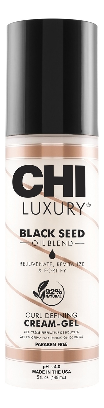 

Крем-гель с маслом семян черного тмина для укладки кудрявых волос Luxury Black Seed Oil Curl Defining Cream-Gel 148мл