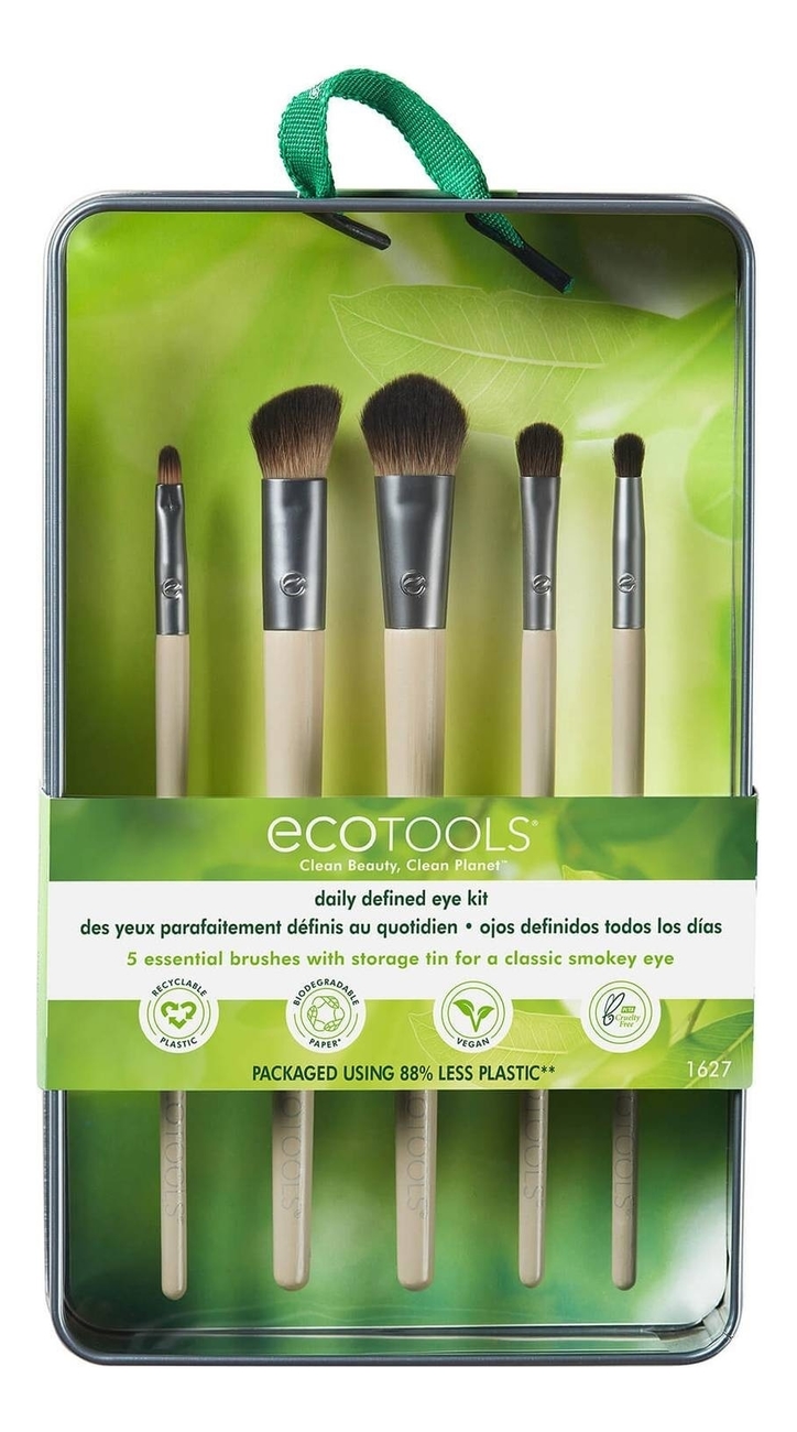 Набор кистей для макияжа глаз Daily Defined Eye набор кистей для макияжа глаз ecotools the daily defined eye kit 1 шт