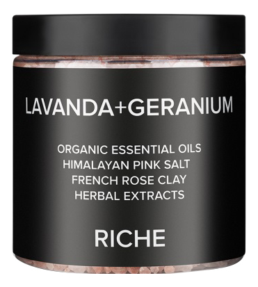 

Соль для ванн Восстановление Lavanda + Geranium 680г