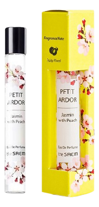 

Petit Ardor Jasmine With Peach: роликовый парфюм 10мл, Petit Ardor Jasmine With Peach