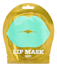 Kocostar Гидрогелевые патчи для губ Lip Mask Mint Single Pouch (мята)