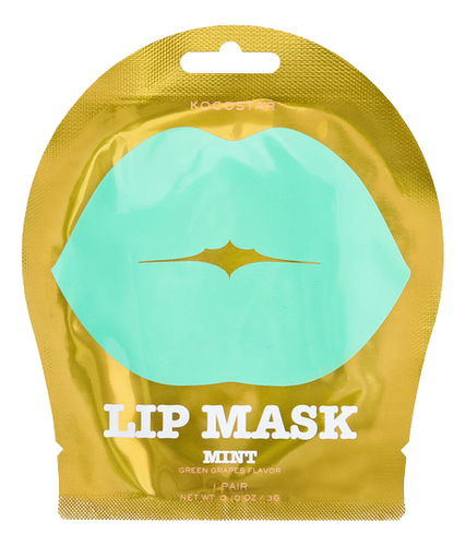 Гидрогелевые патчи для губ Lip Mask Mint Single Pouch 3г (мята): Патчи 1шт от Randewoo