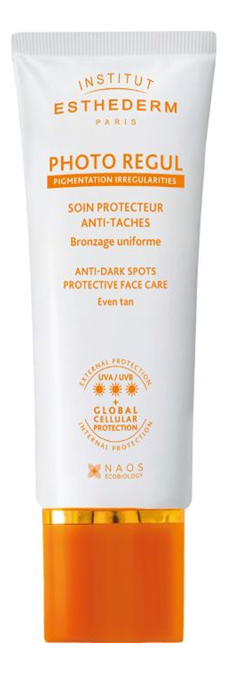 

Крем для однородного загара кожи с пигментацией Photo Regul Pigmentation SPF50+ 50мл