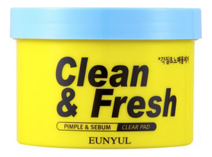 

Очищающие подушечки для лица с кислотами Clean & Fresh Pimple & Sebum Clear Pad 70шт