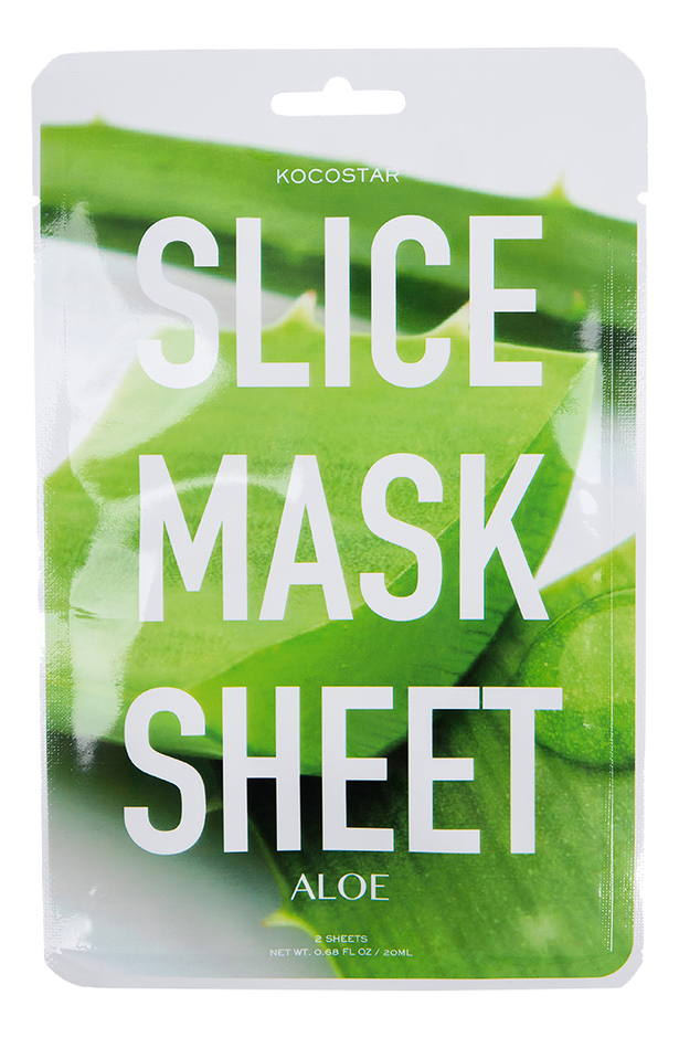 

Маска-слайс для лица Slice Mask Sheet Aloe 20мл (алоэ)