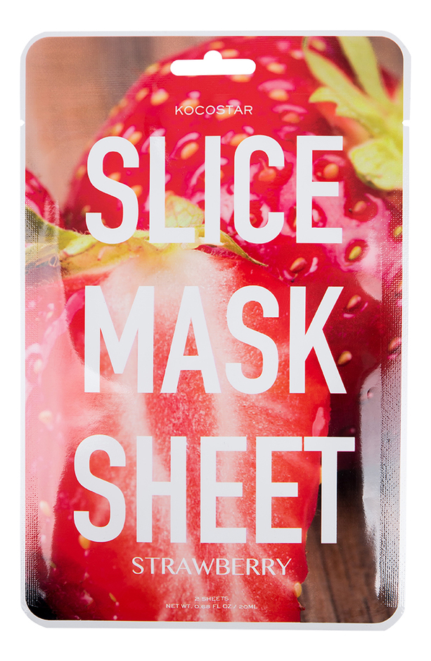 

Маска-слайс для лица Slice Mask Sheet Strawberry 20мл (клубника)