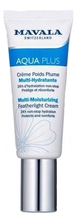 Купить Активно увлажняющий крем для лица Aqua Plus Multi-Moisturizing Featherlight Cream 45мл, MAVALA