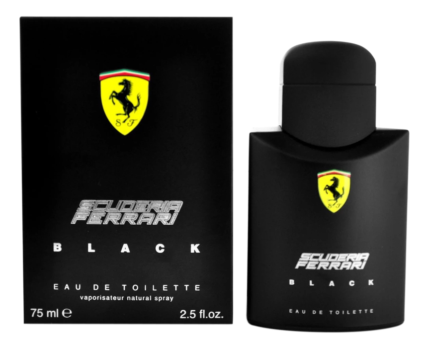 

Scuderia Black: туалетная вода 75мл, Scuderia Black