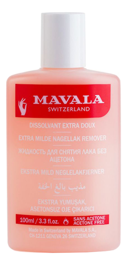 

Жидкость для снятия лака Extra Mild Nail Polish Remover: Жидкость 100мл, Жидкость для снятия лака Extra Mild Nail Polish Remover