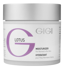 GiGi Крем увлажняющий для нормальной и сухой кожи лица Lotus Beauty Moisturizer Normal To Dry Skin