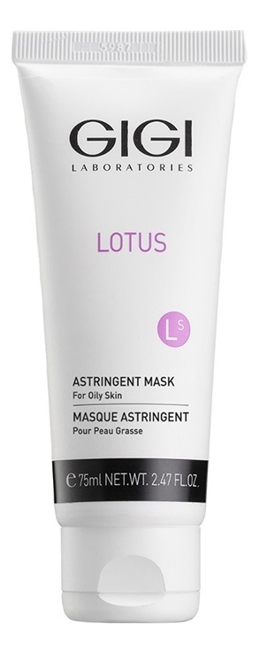 Купить Маска для лица поростягивающая Lotus Beauty Astringent Mask: Маска 75мл, GiGi