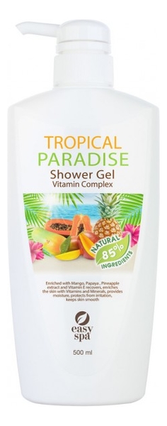 Гель для душа Tropical Paradise Shower Gel 500мл