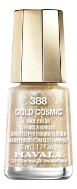 

Лак для ногтей Nail Color 5мл: 388 Gold Cosmic, Лак для ногтей Nail Color 5мл