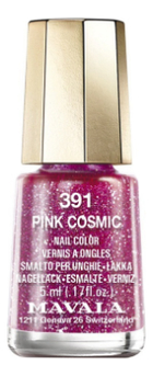 

Лак для ногтей Nail Color 5мл: 391 Pink Cosmic, Лак для ногтей Nail Color 5мл