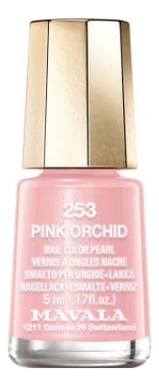 

Лак для ногтей Nail Color Pearl 5мл: 253 Pink Orchid, Лак для ногтей Nail Color Pearl 5мл