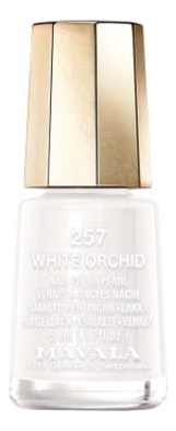 

Лак для ногтей Nail Color Pearl 5мл: 257 White Orchid, Лак для ногтей Nail Color Pearl 5мл