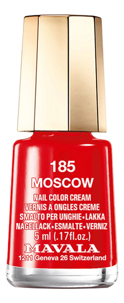 

Лак для ногтей Nail Color Cream 5мл: 185 Moscow, Лак для ногтей Nail Color Cream 5мл