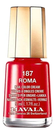

Лак для ногтей Nail Color Cream 5мл: 187 Roma, Лак для ногтей Nail Color Cream 5мл