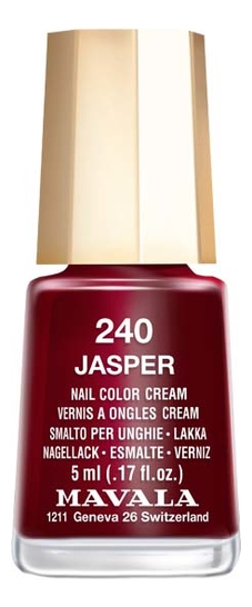 

Лак для ногтей Nail Color Cream 5мл: 240 Jasper, Лак для ногтей Nail Color Cream 5мл