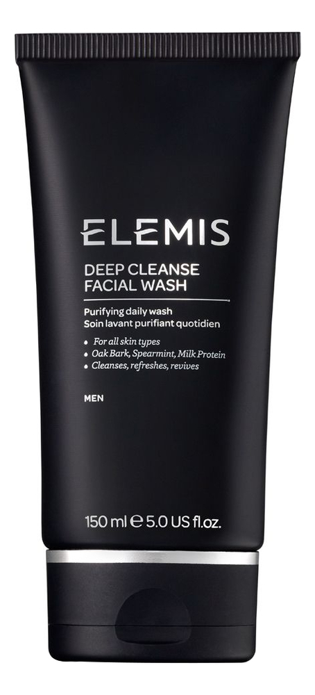 Гель для умывания Deep Cleanse Facial Wash Men 150мл гель для умывания глубокое очищение elemis deep cleanse facial wash 150 мл
