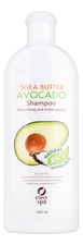 Easy Spa Питательный шампунь для волос Shea Butter Avocado Shampoo 400мл