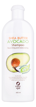 

Питательный шампунь для волос Shea Butter Avocado Shampoo 400мл