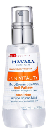 Купить Стимулирующий мист для лица Skin Vitality Vitalizing Alpine Micro-Mist 125мл, MAVALA