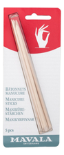 MAVALA Деревянные палочки для маникюра Manicure Sticks 5шт