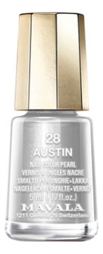 

Лак для ногтей Nail Color Pearl 5мл: 28 Austin, Лак для ногтей Nail Color Pearl 5мл