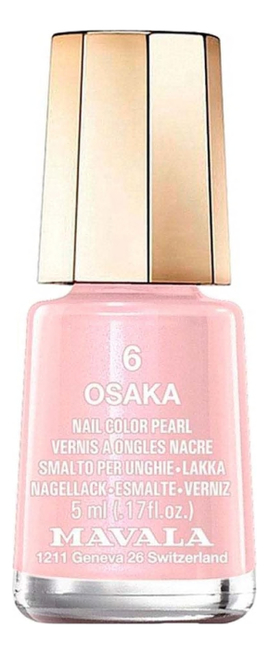 

Лак для ногтей Nail Color Pearl 5мл: 6 Osaka, Лак для ногтей Nail Color Pearl 5мл