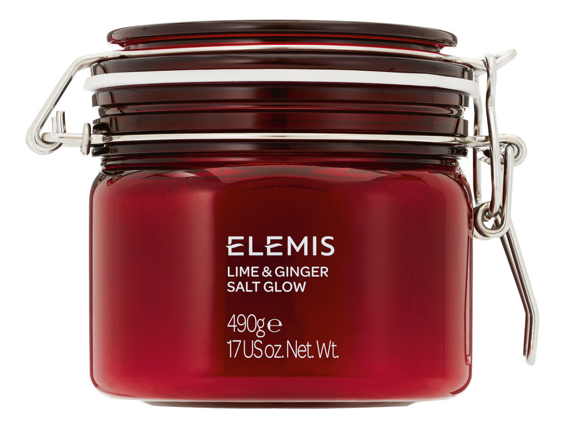 Солевой скраб для тела с экстрактом имбиря и лайма Lime & Ginger Salt Glow 490г