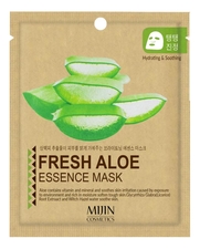 Mijin Тканевая маска для лица Алоэ Fresh Aloe Essence Mask 25г