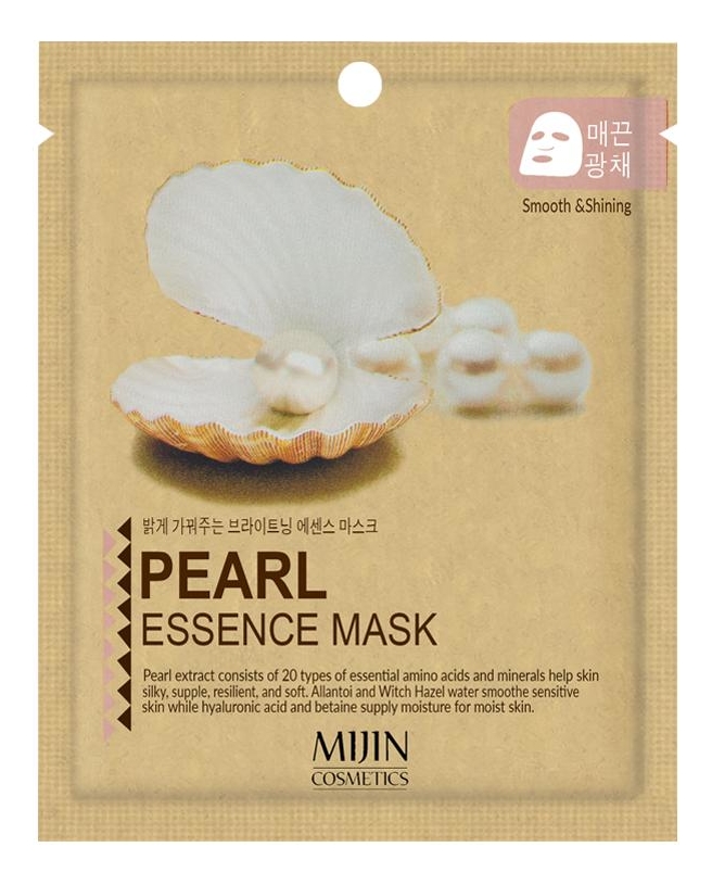 

Тканевая маска для лица Жемчуг Pearl Essence Mask 25г