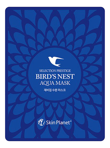 

Тканевая маска для лица с экстрактом ласточкиного гнезда Skin Planet Selection Prestige Bird's Nest Aqua Mask 25г