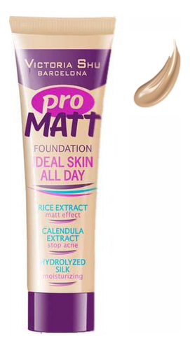 

Матирующий тональный крем для лица Pro Matt Foundation Ideal Skin All Day 30мл: No 306, Матирующий тональный крем для лица Pro Matt Foundation Ideal Skin All Day 30мл