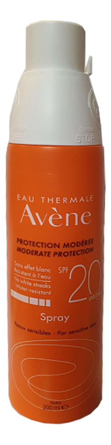 

Солнцезащитный спрей для чувствительной кожи Peaux Sensibles Moderate Protection Spray SPF20 200мл