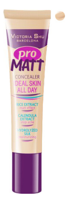 

Консилер для лица Pro Matt Concealer Ideal Skin All Day 15мл: No 111, Консилер для лица Pro Matt Concealer Ideal Skin All Day 15мл