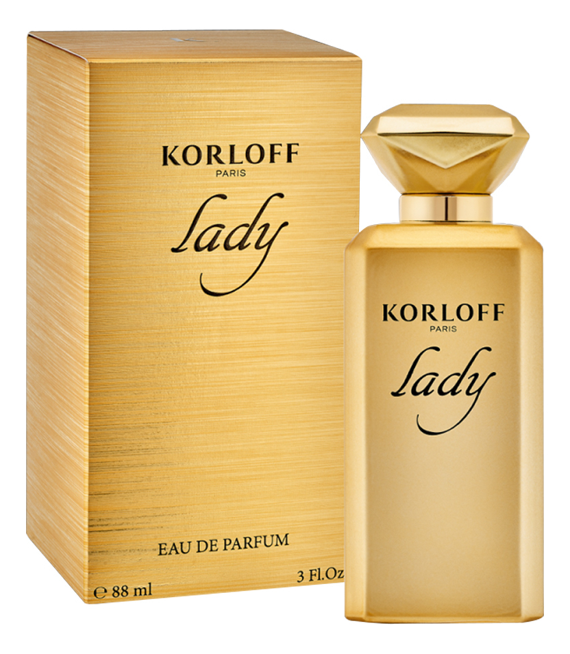 Lady: парфюмерная вода 88мл korloff lady intense 88