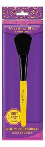 

Кисть для нанесения пудры и румян из натурального ворса В201 Beauty Professional Accessories