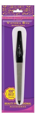 

Пилочка для ногтей из нержавеющей стали с сапфировым напылением F307 Beauty Professional Accessories