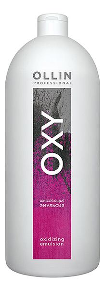 Купить Окисляющая эмульсия для краски Color Oxy Oxidizing Emulsion 1000мл: Эмульсия 9% 30vol, OLLIN Professional