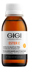 GiGi Пилинг-коктейль для лица Ester C Mandelic & Salicylis Peel 100мл