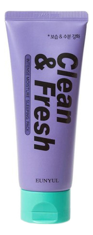 

Ночная маска для лица увлажняющая Clean & Fresh Intense Moisture Sleeping Pack 120мл