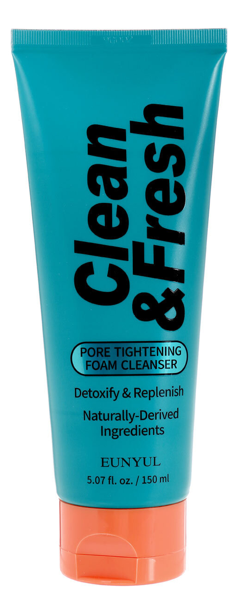

Очищающая пенка для лица сужающая поры Clean & Fresh Pore Tightening Foam Cleansing 150мл
