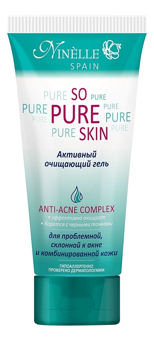 

Активный очищающий гель для лица So Pure Skin Anti-Acne Complex 100мл