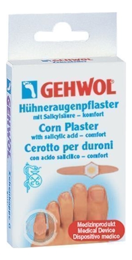 

Мозольный пластырь с салициловой кислотой Huhneraugen-Pflaster Mit Salicylsaure 8шт